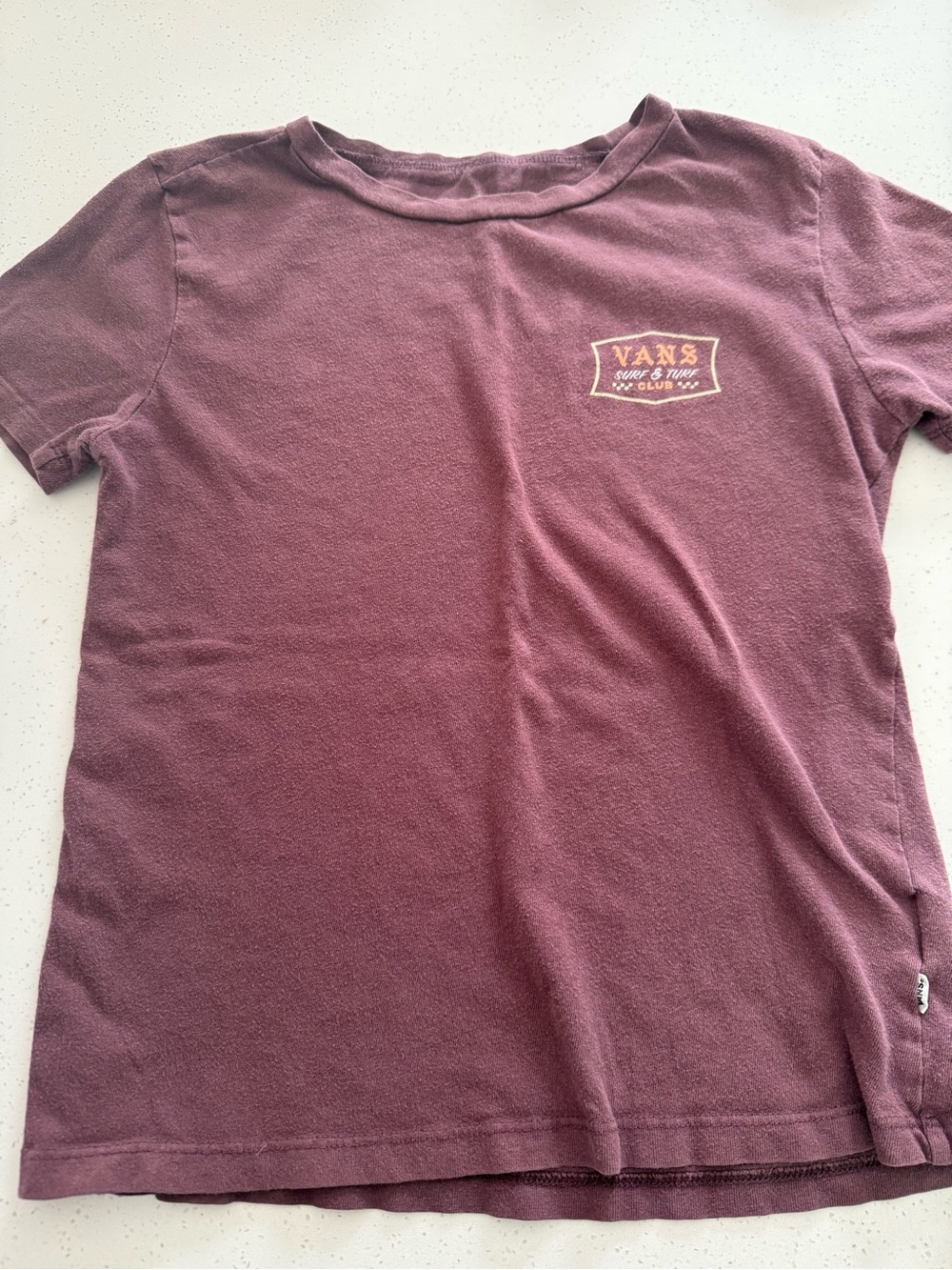 Vans Maroon Surf & Turf Club Tee